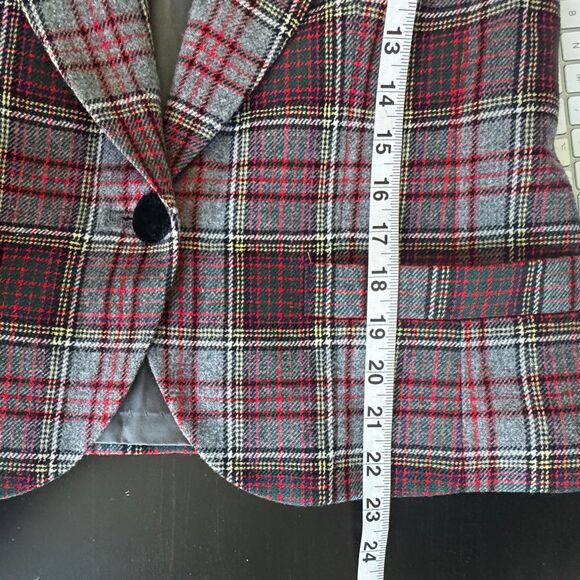 Pendleton Heritage Blazer with Velvet Collar/ Vintage size 10 Timeless - Picture 7 of 11